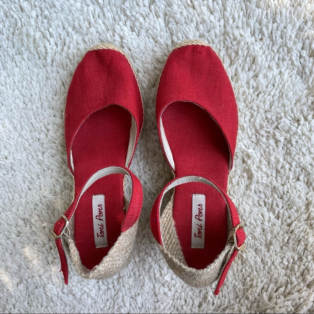 TONI PONS PLATFORM WEDGES SANDALS